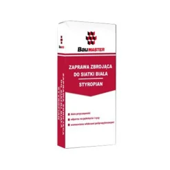 Baumaster zaprawa zbrojąca do siatki styropian - biała 25kg