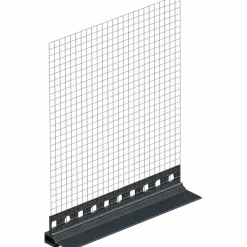 Listwa przyokienna z siatką, dylatacyjna Ejot Pro Gap 10 Giga Flex 2,4 mb RAL 7016