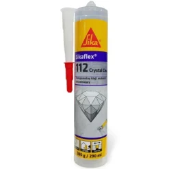 Sikaflex -112 Crystal Clear Przezroczysty klej i uszczelniacz 290ml