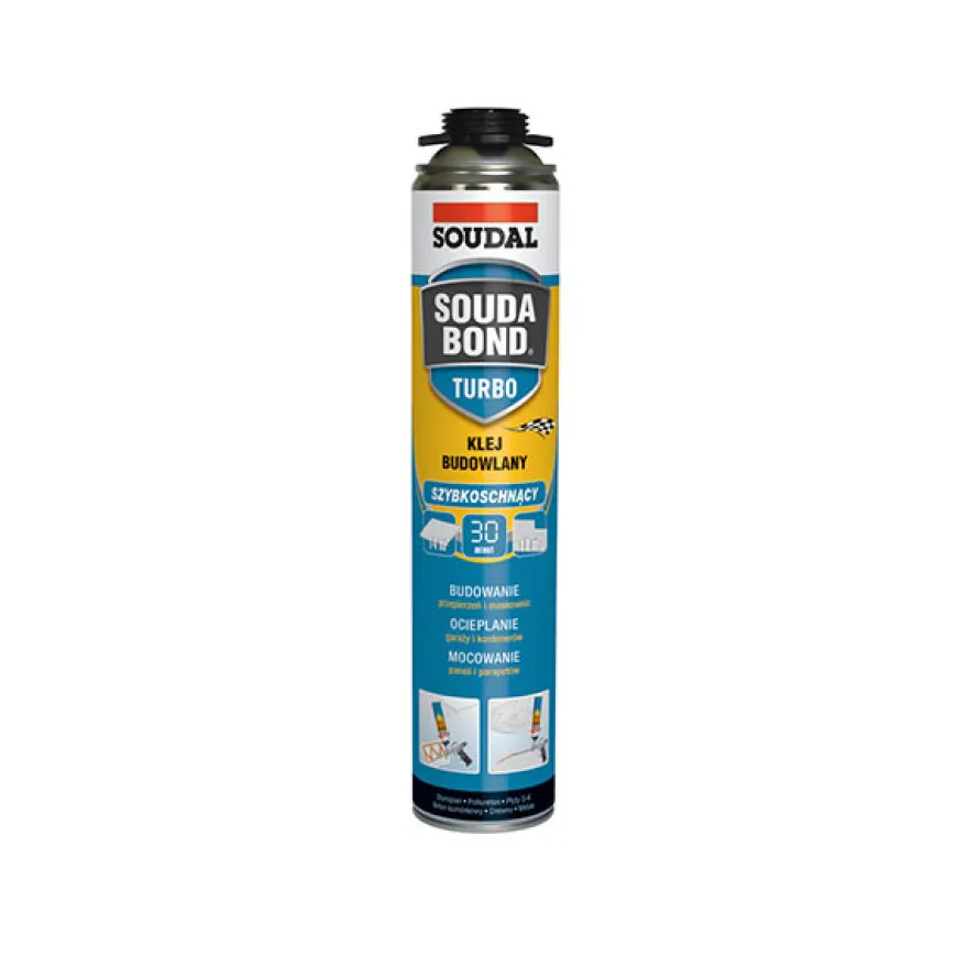 Soudal klej budowlany szybkoschnący Soudabond Turbo
