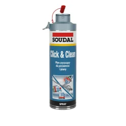 Soudal płyn czyszczący do pistoletów i pianki na zawór Click & Fix 500 ml