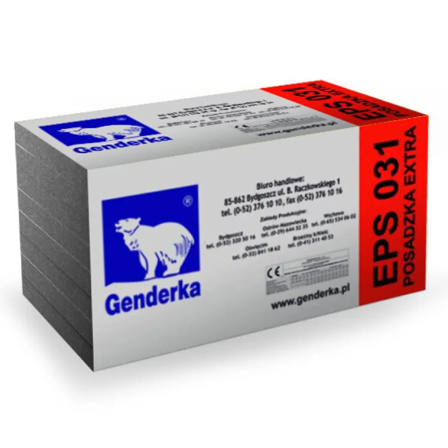 Styropian grafitowy Genderka EPS 80-031 Posadzka Extra