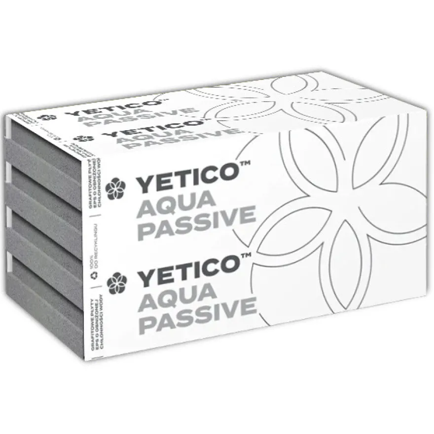 Styropian grafitowy Yetico AQUA PASSIVE EPS-P 80 031