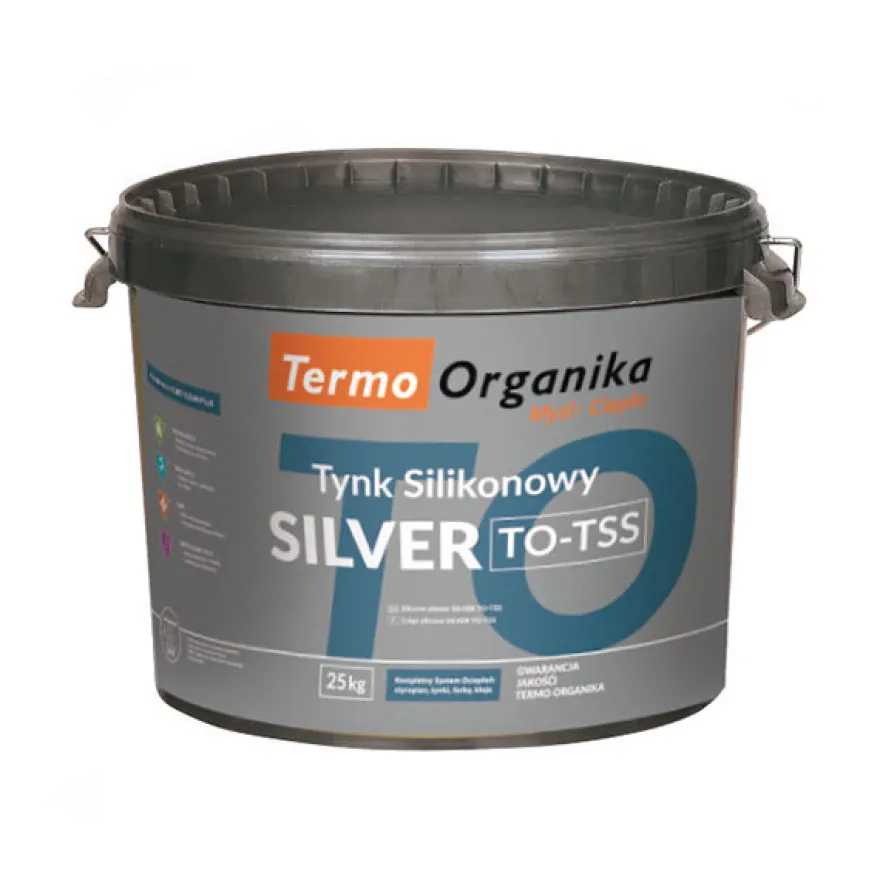 Termo Organika Tynk silikonowy SILVER TO-TSS 25 kg
